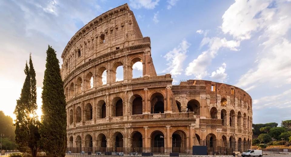 O Coliseu em Roma